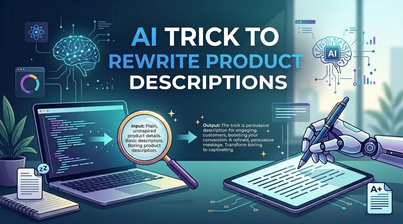 The 5-Minute AI Trick to Rewrite Boring Manufacturer Descriptions That Don't Sell